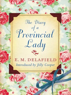 cover image of The diary of a provincial lady